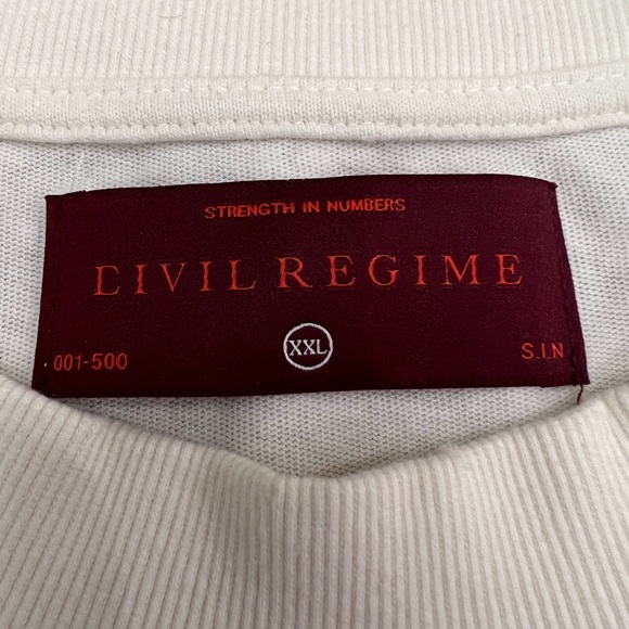 Civil Regime Shirts Vintage Civil Regime Blooming Through Chaos